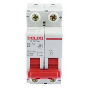 德力西DZ47sZ系列直流小型断路器 DZ47sZ 2P 6kA Ii(C) 6A DC500V