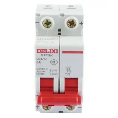 德力西DZ47sZ系列直流小型断路器 DZ47sZ 2P 6kA Ii(C) 6A DC500V