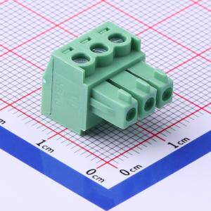 WJ15EDGK-3.81-3P 插拔式接线端子 3.81mm 1x3P 排数:1 每排P数:3