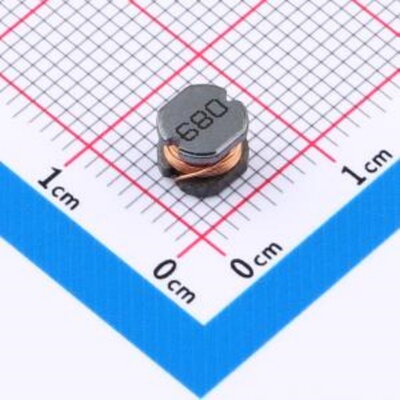 不虚焊 可焊性强 贴片非屏蔽功率电感CD54-680M 封装SMD5.8x5.2mm