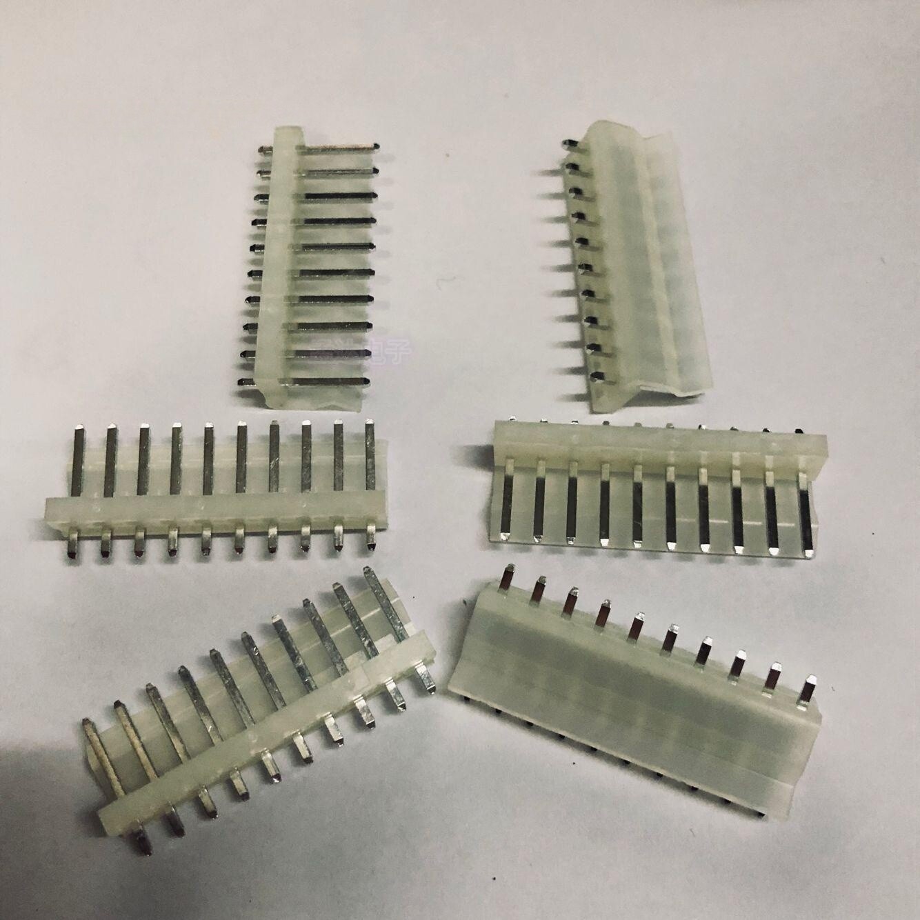 CH5.08 直针插座 间距5.08MM 连接器 2/3/4/5/6/7/8/12P(100个)