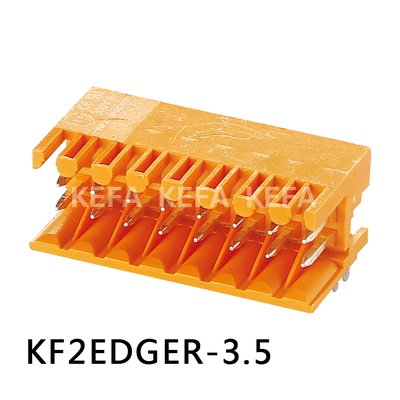 科发电子直销/双排针座紧密型 KF2EDGER-3.5mm 插拔式PCB接线端子