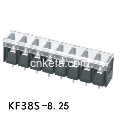 接线端子 KF38S/38SM-8.25 间距8.25MM 带盖2P-30P 黄铜镀锡 科发