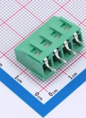 WJ500V-5.08-4P 螺钉式5.08mm接线端子1x4P 直插 排数:1每排P数:4