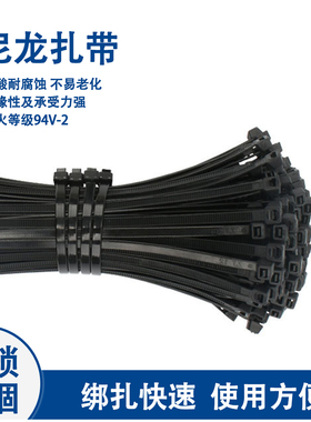 A级CE UL认证自锁式ZD-SLT-5X430固定扎带塑料尼龙扎带束线带