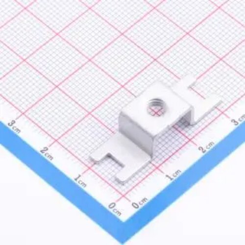PCB焊接端子插板铆垫片 M5螺孔 焊脚4 电流70A  30x10x7.9mm