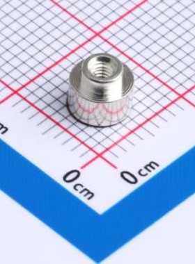 SMTSOM230BTR 电路板表贴圆螺母柱PCB贴片连接器M2X3 铜镀锡 编带