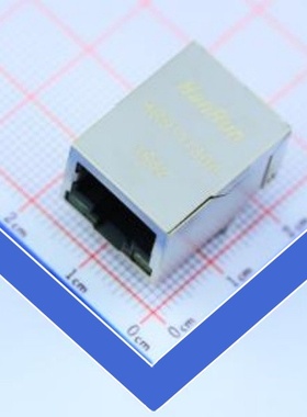 HR911130A 以太网连接器(RJ45 RJ11)带LED 封装 插件 管装31个1管