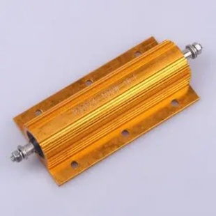 HoRX 100W 瓷管电阻 1Ω 铝壳 封装 螺栓安装 ±1%100W