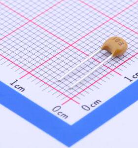 CT4-0805B103K500F1直插独石电容10nF  ±10%  50V 插件P=2.54mm