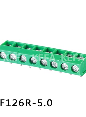 螺钉式PCB接线端子 接插件 KF126R-5.0-2P/3P 间距5.0MM 90度弯脚