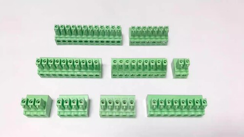 接线端子 插拔式 JM15EDGK-3.81-9P 2EDGK-3.81-9P 铜方块 环保料