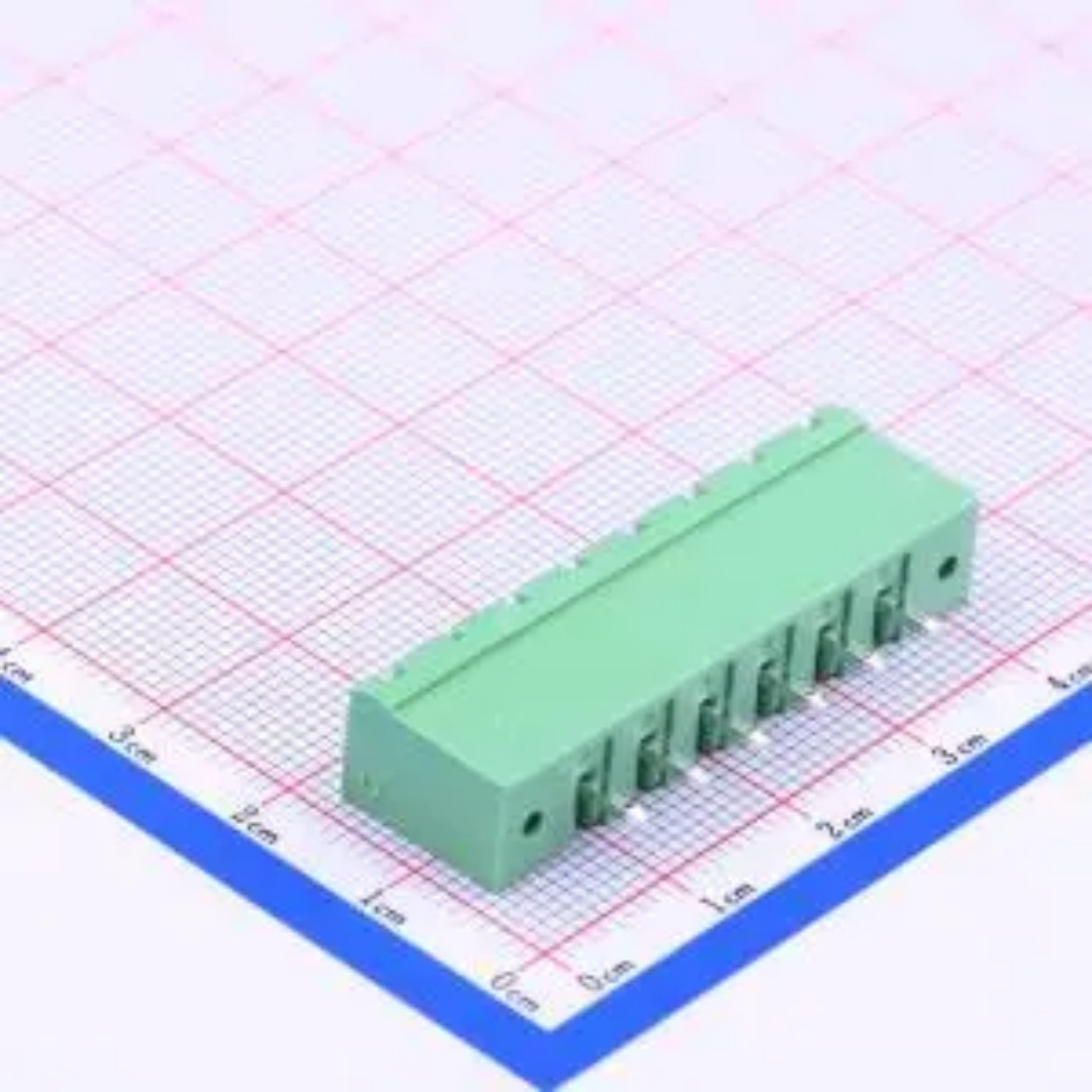 WJ2EDGVM-5.08-6P 插拔式 5.08mm螺丝固定 接线端子1x6P每排P数:6