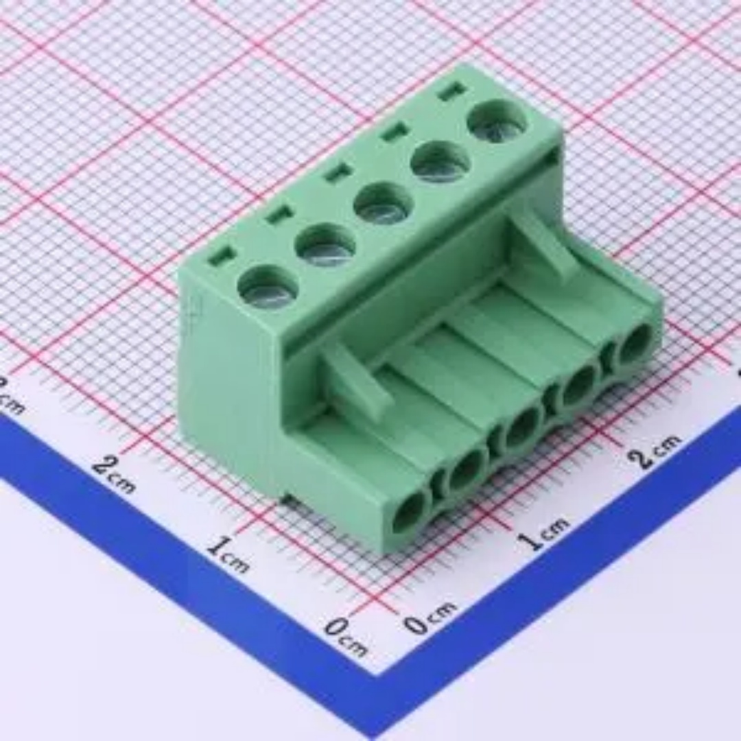 WJ2EDGK-5.08-5P 插拔式接线端子 5.08mm 1x5P  排数:1 每排P数:5