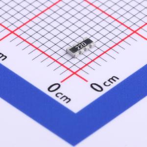 4D03WGJ0220T5E  排阻 22Ω ±5% 封装：0603x4  包装方式：编带