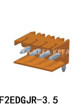 接线端子插拔式 KF2EDGJR-3.5 2P-12P 科发KEFA