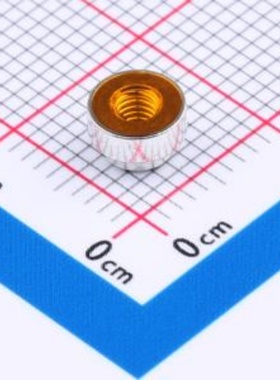 SMTSOM2.520BTR 电路板表贴圆螺母柱PCB贴片连接器 M2.5x2 铜镀锡