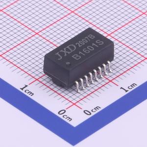 B1601S 网口变压器 B1601S 封装 SMD-16P 包装：编带  600个/圆盘