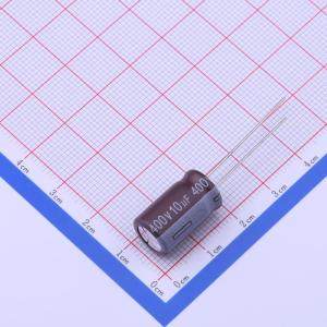 EGS2GM100G16OT直插铝电解电容10uF ±20% 400V封装插件D10xL16mm