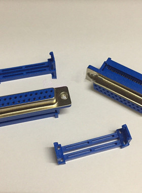 DIDC-15P 压线式 DB头 15P 2排  针 公头 可压排线 蓝色