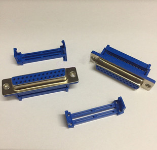 RS232并口 打印接口 压线式 DB头 DIDC-25P 孔 母头 可压2.54排线