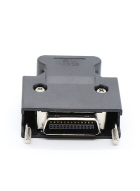 SCSI-26P 半金 槽式 伺服器SM-26P公头 焊线式 装配壳插头带外壳
