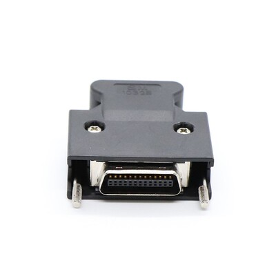 SCSI-36P 半金 槽式 伺服器SM-36P公头 焊线式 装配壳插头带外壳