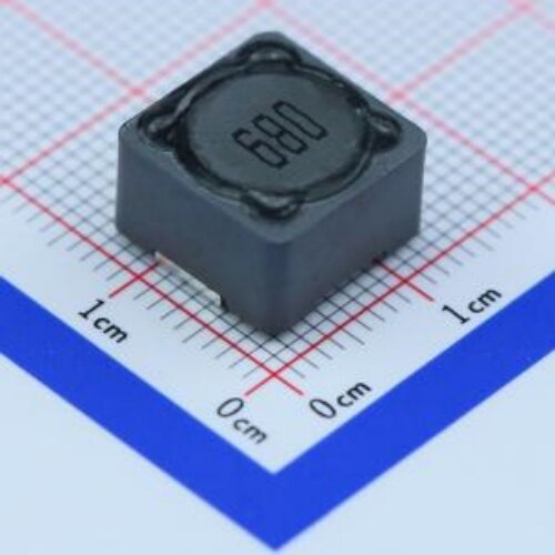 SMDRI127-680MT功率屏蔽电感68uH ±20% 4A 封装 SMD,12.3x12.3mm