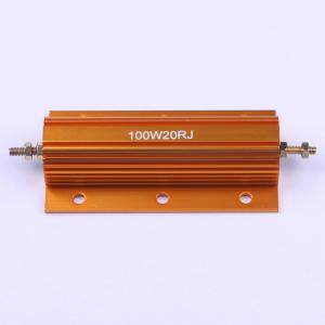 HoRX-100W-20R-5% 铝壳/瓷管电阻 20Ω ±5%100W 封装：螺栓安装
