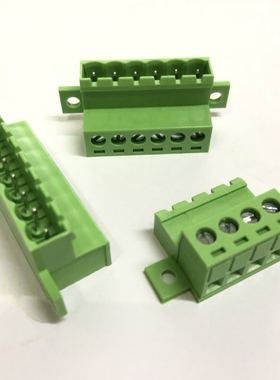 插拔式空中对接接线端子 2EDGKPM-5.08 间距5.08MM 带耳朵对接