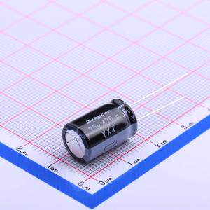 35YXJ470M10x16直插铝电解电容470uF±20%35V 封装 插件D10xL16mm