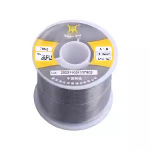 锡丝/锡线 XHT(兴鸿泰)有铅焊锡丝 Sn63Pb37 Φ 1mm 750G/锡线1卷