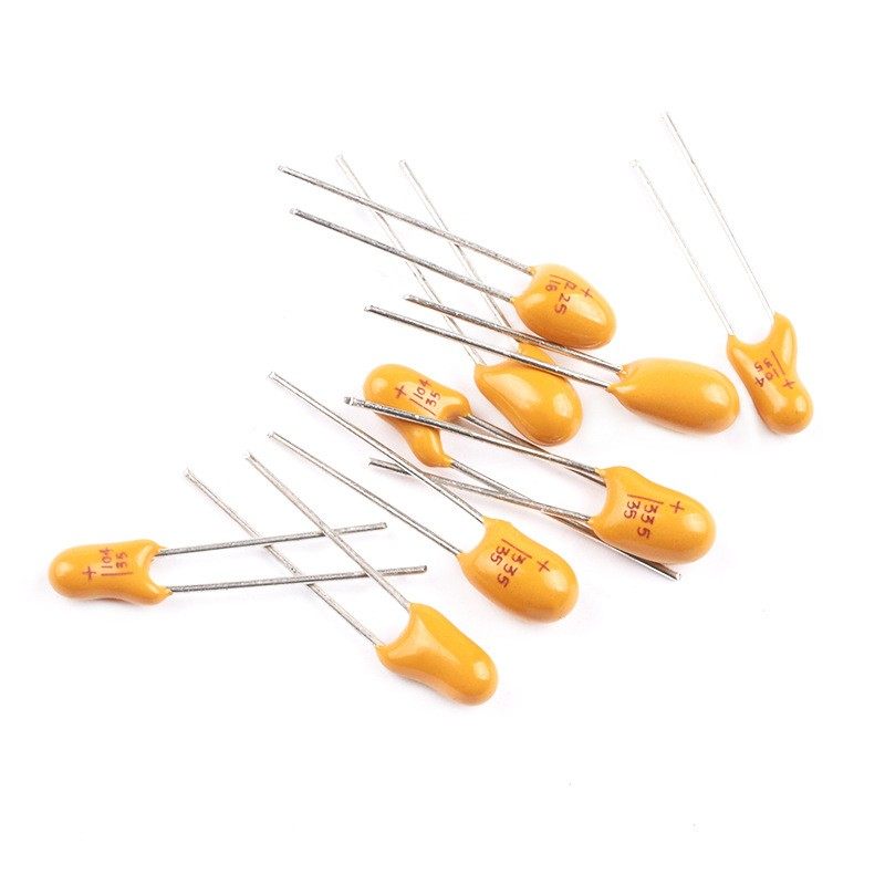 钽电容 直插 35V106   475 插件 热卖