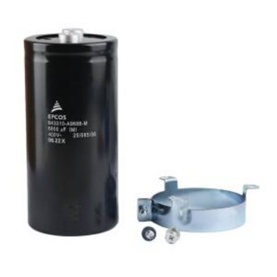螺栓型铝电解电容 6800uF±20%400V4件套封装：螺栓,D76.9xL155mm