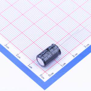 ERK2GM100F12OT直插铝电解电容10uF±20%400V 封装 插件,D8xL12mm