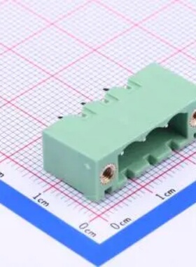 WJ2EDGVM-5.08-3P 插拔式 5.08mm螺丝固定接线端子 1x3P 每排P数3