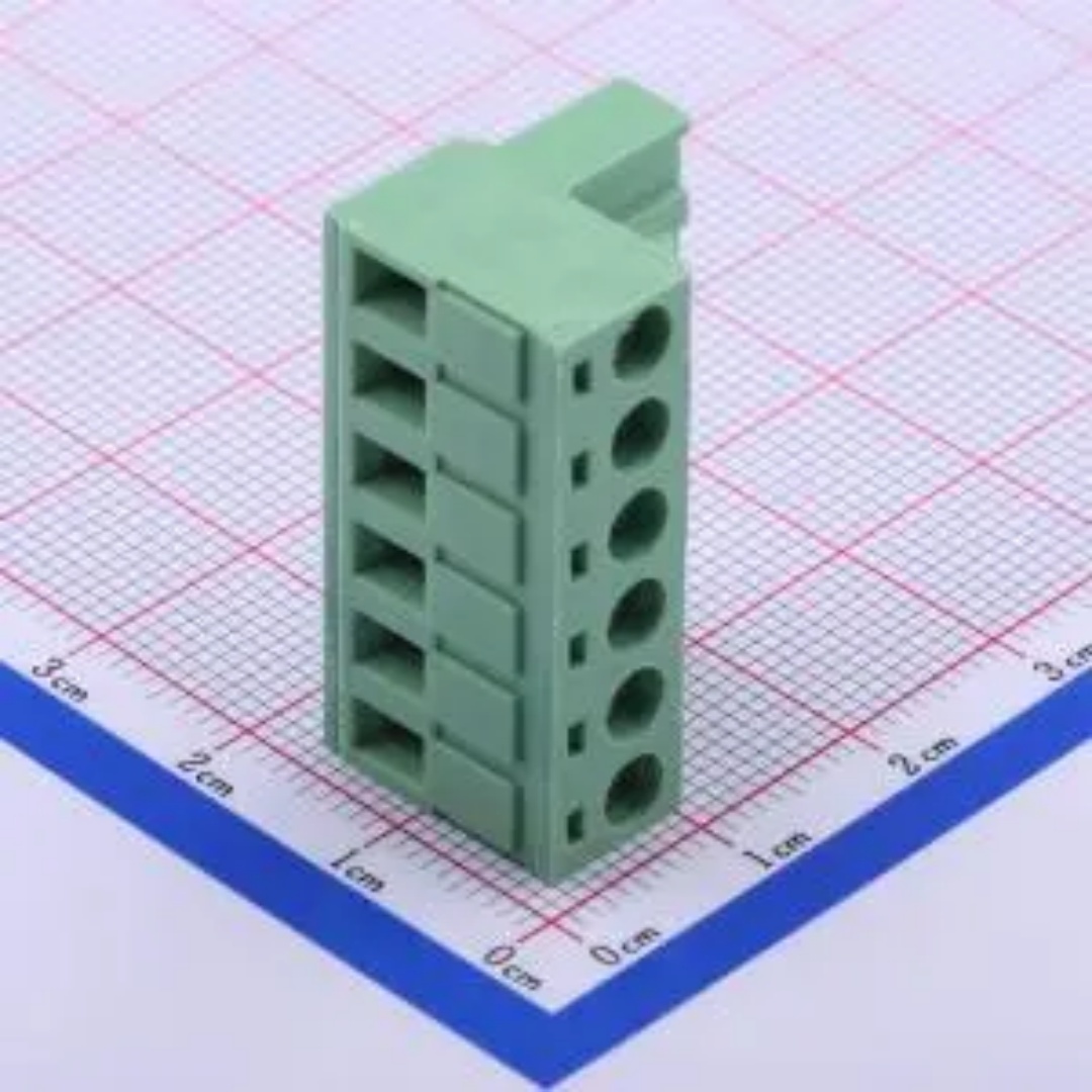 WJ2EDGK-5.08-6P 插拔式接线端子 5.08mm 1x6P  排数:1 每排P数:6