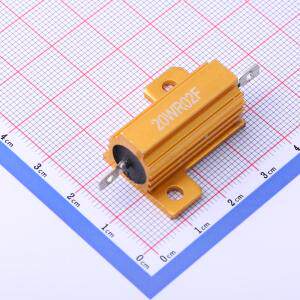 HoRX-20W-20mR-1% 铝壳/瓷管电阻 20mΩ ±1% 20W 封装：螺栓安装