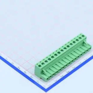 插拔式 5.08mm接线端子 1x15P WJ2EDGK 每排P数 15P 排数1 5.08