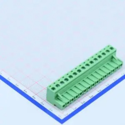 WJ2EDGK-5.08-15P 插拔式5.08mm接线端子 1x15P 排数1 每排P数 15