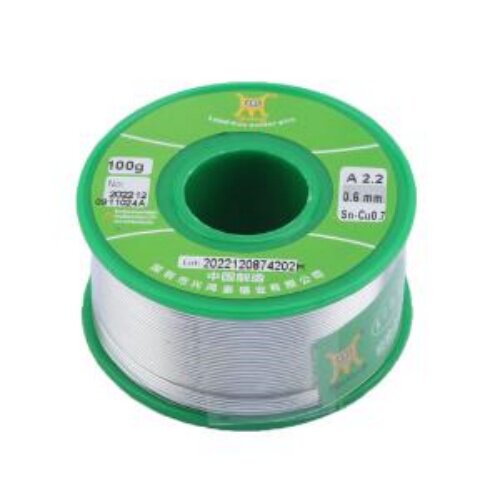 Sn99.3Cu0.70.6mm100G无铅环保免洗焊锡丝线Sn99.3Cu0.70.6mm100G
