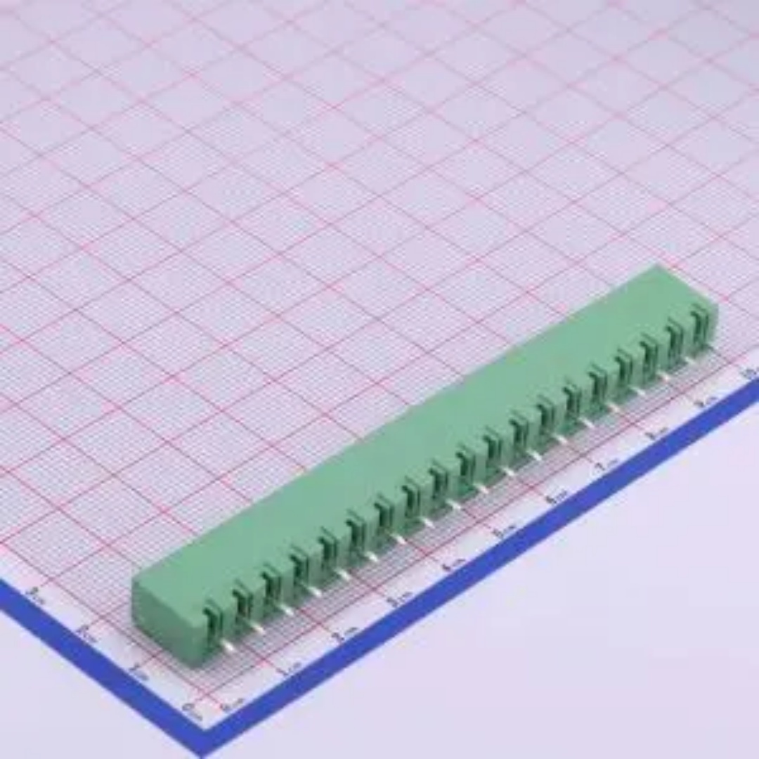 WJ2EDGVC-5.08-19P 插拔式 5.08mm接线端子1x19P 排数1 每排P数19