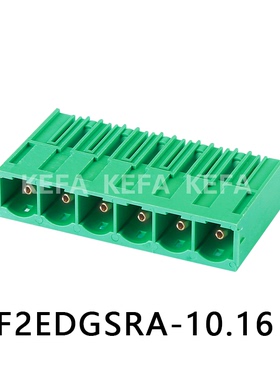 科发2EDGSRA(B)间距10.16mm大功率插拔式PCB接线端子连接器