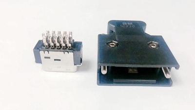 插头 SCSI 20P 全金 槽式 公头 焊线式 SM-20L SM20L100D 铜镀金