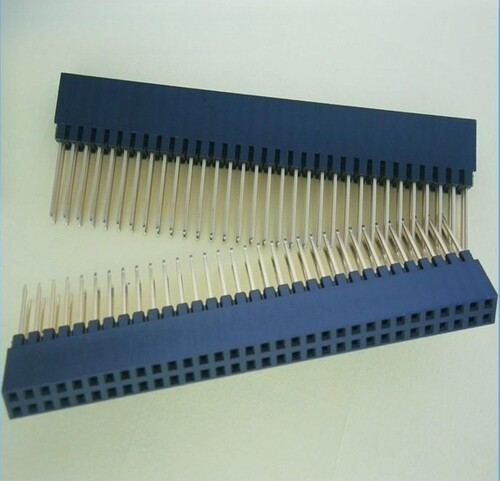 双排母座 PC104插座 2*20P 短脚 间距2.54 环保镀金 L12.7/PC3.2