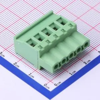 WJ2EDGKB-5.08-5P 插拔式 5.08mm 接线端子1x5P 排数 1 每排P数 5