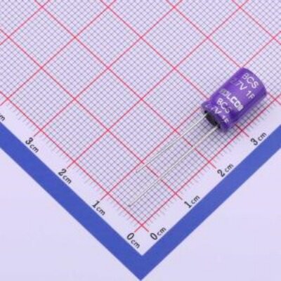 超级电容器 1F -20%~+100% 2.7V  封装：插件,P=3.5mm  500个/袋
