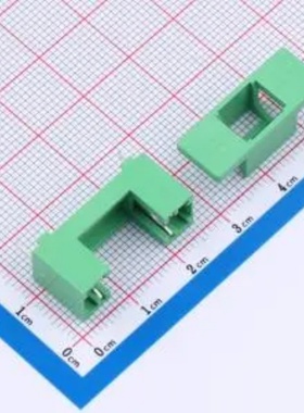 2件套 保险丝座 5x20mm 绿色 保险丝座(盒) PTF-77 封装 P=22.5mm