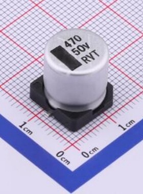 RVT1H471M1213贴片铝电解电容470uF±20%50V封装SMDD12.5xL13.5mm