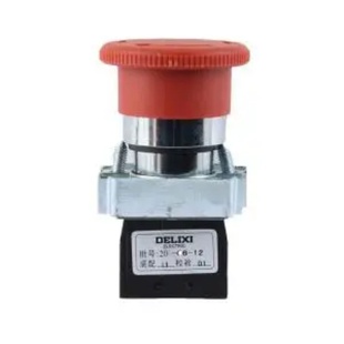 Φ40 红 1NC 按钮开关 急 标准型旋转复位式 LAY5SBS542 LAY5s